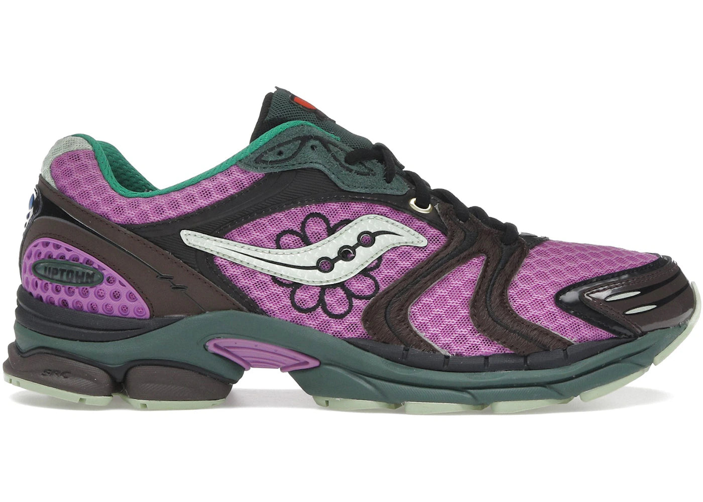 Saucony ProGrid Triumph 4 Jae Tips Flowers Grow Uptown Perilla