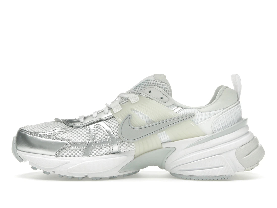 Nike V2K Run Metallic Silver White (Women's)