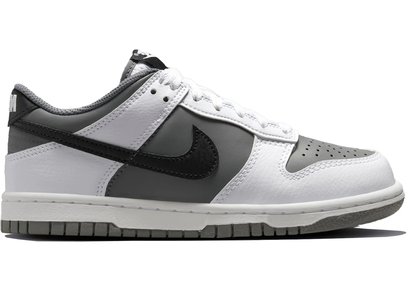 Nike Dunk Low White Black Smoke Grey (GS)