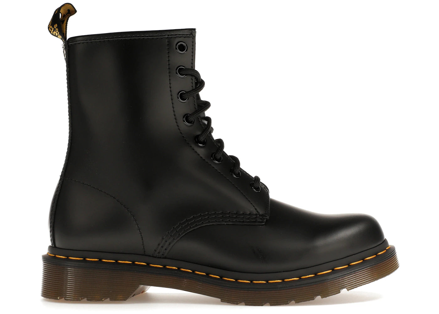 Dr. Martens 1460 Smooth Leather Lace Up Boot Black (Women's)
