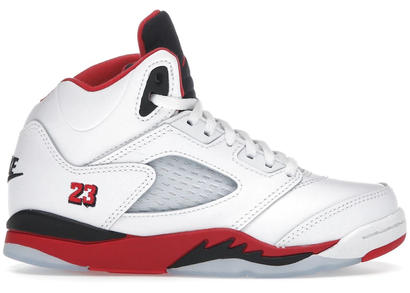 Jordan 5 Retro Fire Red Black Tongue (2025) (PS)